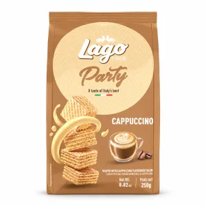 Lago Party Cappuccino oblátky s kávovým krémom 250g