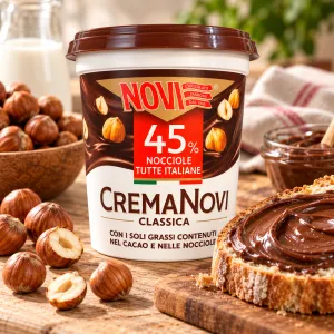 Novi CremaNovi Classica lieskovooriešková nátierka 200g