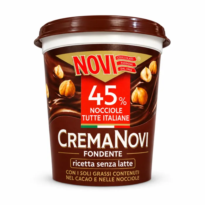 Novi CremaNovi Fondente  lieskovooriešková nátierka 200g