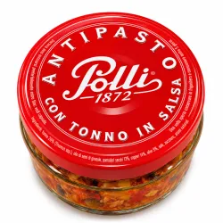 Polli Antipasto tuniak v paradajkovej omáčke so zeleninou 210g thumbnail-1