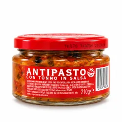 Polli Antipasto tuniak v paradajkovej omáčke so zeleninou 210g thumbnail-2