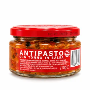 Polli Antipasto tuniak v paradajkovej omáčke so zeleninou 210g