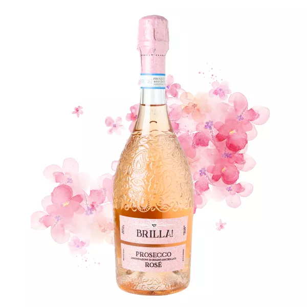 Brilla Prosecco Rosé Extra Dry DOC 0,75l - 1ks