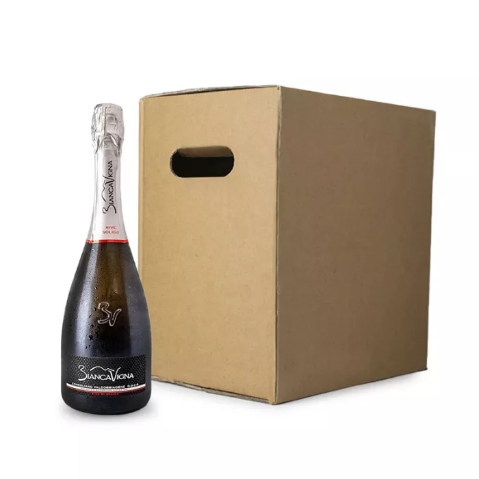 BiancaVigna Conegliano Valdobbiadene Prosecco Rive di Soligo Millesimato Extra Brut DOCG 0,75l 6ks