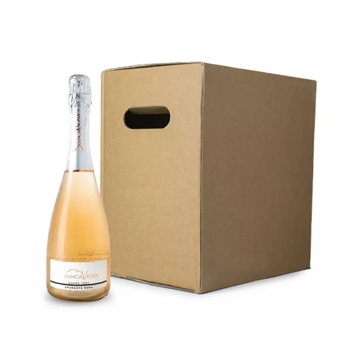 BiancaVigna Cuveé Spumante Rosa Brut 0,75l 6ks BiancaVigna Cuveé Spumante Rosa Brut 0,75l 6ks