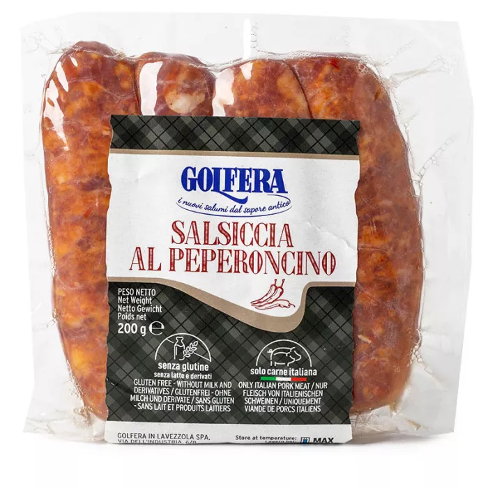 Golfera Salsiccia al peperoncino 200g