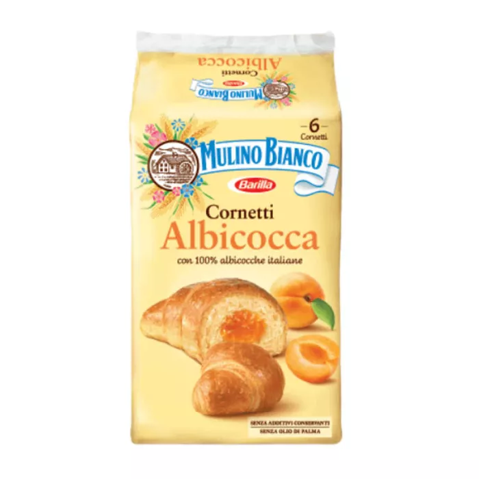 Mulino Bianco croissanty marhuľovým džemom 300g