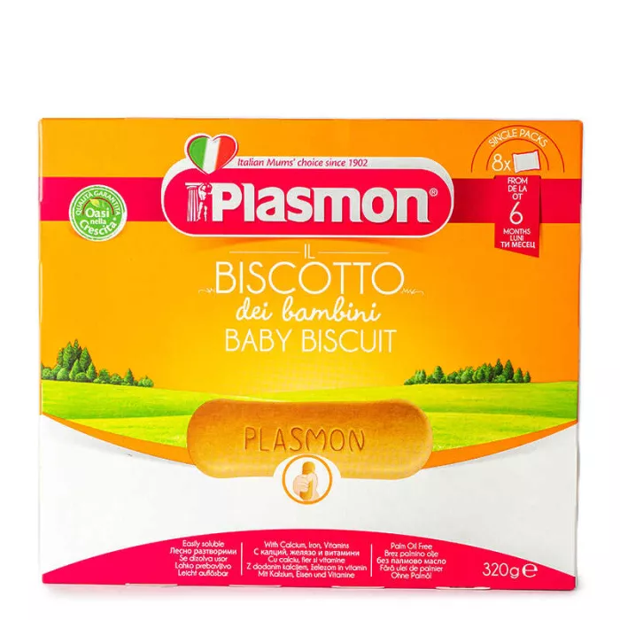 Plasmon detské keksíky klasické 320g