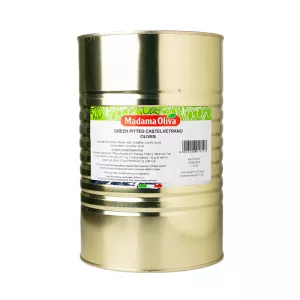 Madama Oliva zelené olivy castelvetrano v plechovke 4,25kg