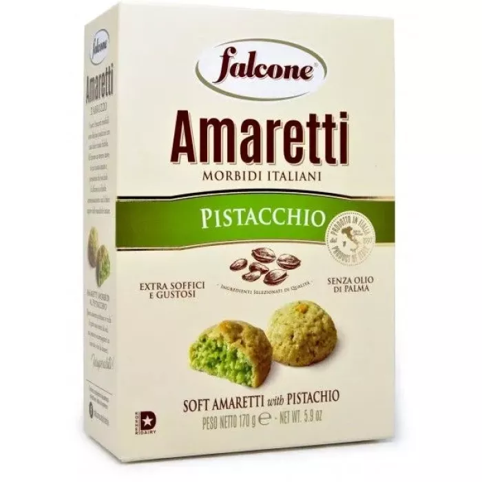 Falcone mäkké Amaretti s pistáciami 170g