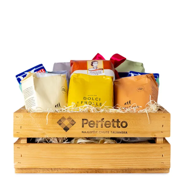 Drevený darčekový kôš - Pompeje