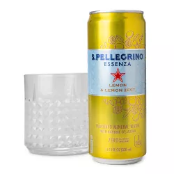 Sanpellegrino citrón a citrónová kôra - minerálna voda s prírodným CO2 0,33l (Z) thumbnail-2