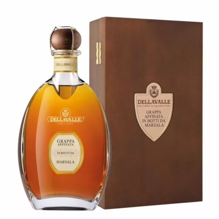 Dellavalle Grappa Affinata Marsala 2005 0,7l