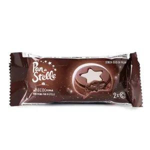 Pan di Stelle sušienky s kakaovým krémom a čokoládou 28g
