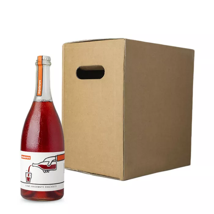 Corvezzo Dopolavoro Rosso Frizzante Bio 0,75 6ks