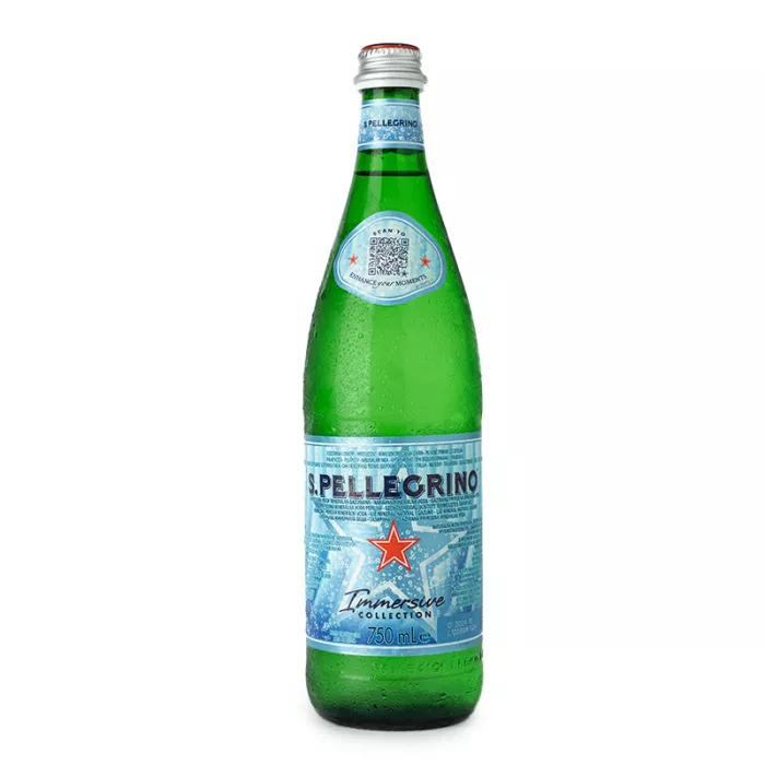 Sanpellegrino minerálna voda perlivá - sklo 0,75l