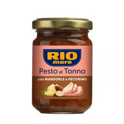 Rio Mare tuniakové pesto s mandľami a pecorinom 130g thumbnail-1