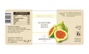 Agrisicilia džem z bielych fíg I.G.P. 360g - 1ks