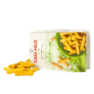 Casa Milo grissini s rozmarínom a soľou 150g - 1ks