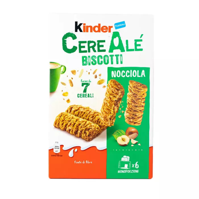 Ferrero Kinder Cerealé Sušienky s Lieskovými Orieškami 204g