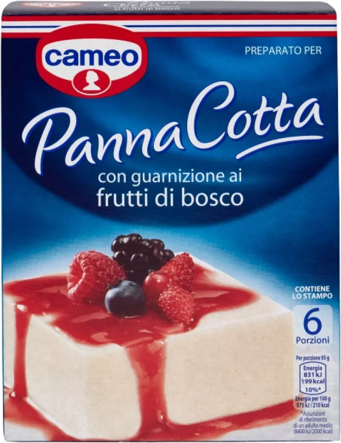 Cameo Panna Cotta s lesným ovocím 107g