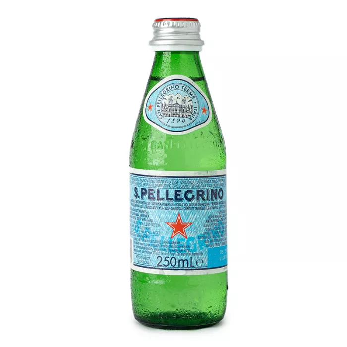 Sanpellegrino minerálna voda perlivá - sklo 0,25l