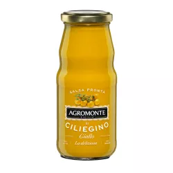Agromonte hotová omáčka zo žltých cherry paradajok 360g thumbnail-1