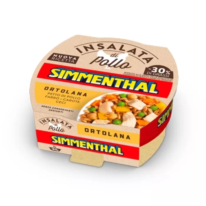 Simmenthal šalát s kuracím mäsom 160g