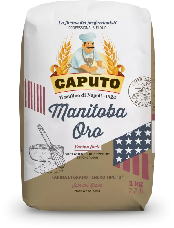 Caputo talianska múka Manitoba Oro "0" 1kg - 1ks