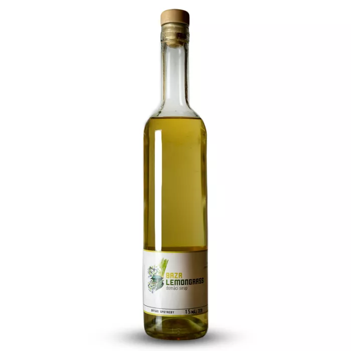 Frucassa Sirup Baza - Citrónová Tráva 500ml