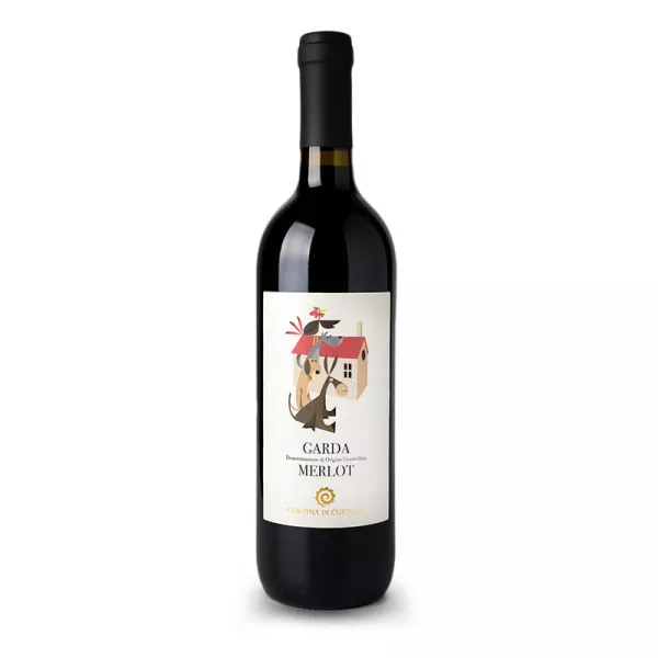 Cantina di Custoza Garda Merlot DOC 0,75l - 1ks