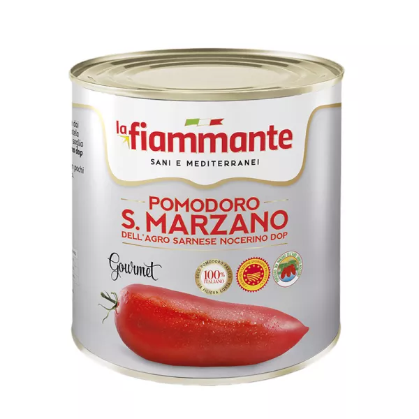 La Fiammante celé lúpané paradajky San Marzano DOP 2,5 kg - 1ks