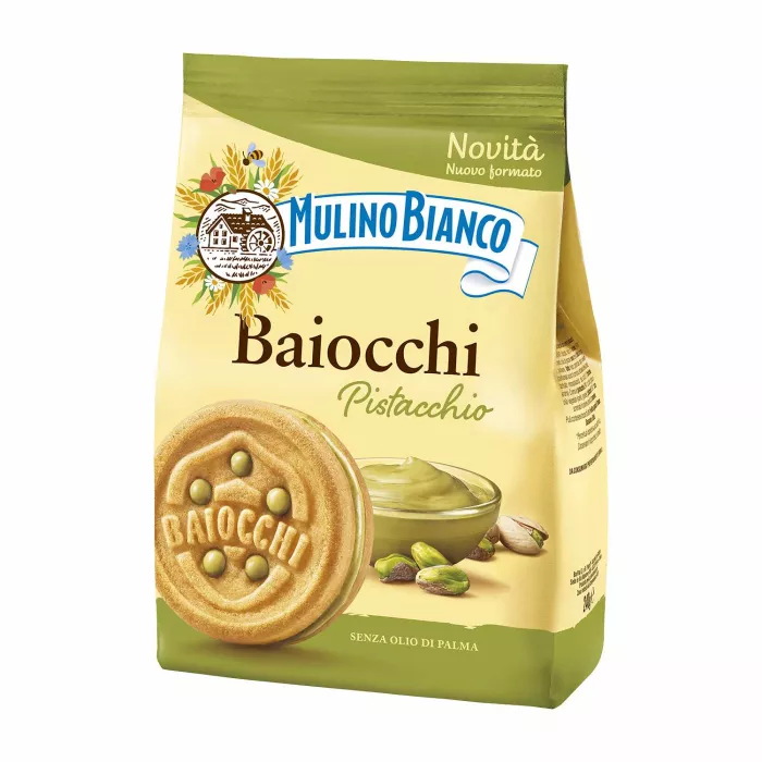 Mulino Bianco pistáciové Baiocchi 240g