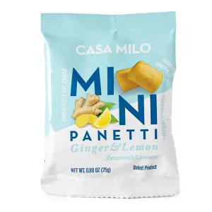 Casa Milo mini panetti zázvor citrón 25g
