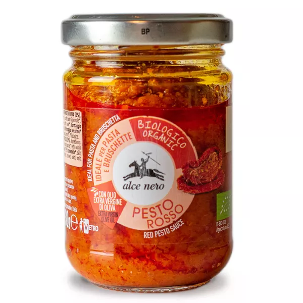 Alce Nero paradajkovo - syrové pesto bio 130g - 1ks