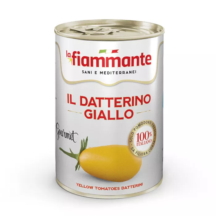 La Fiammante celé žlté datľové paradajky 400g