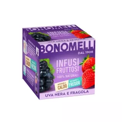 Bonomelli ovocný čaj s príchuťou čierneho hrozna a jahôd 24g thumbnail-1