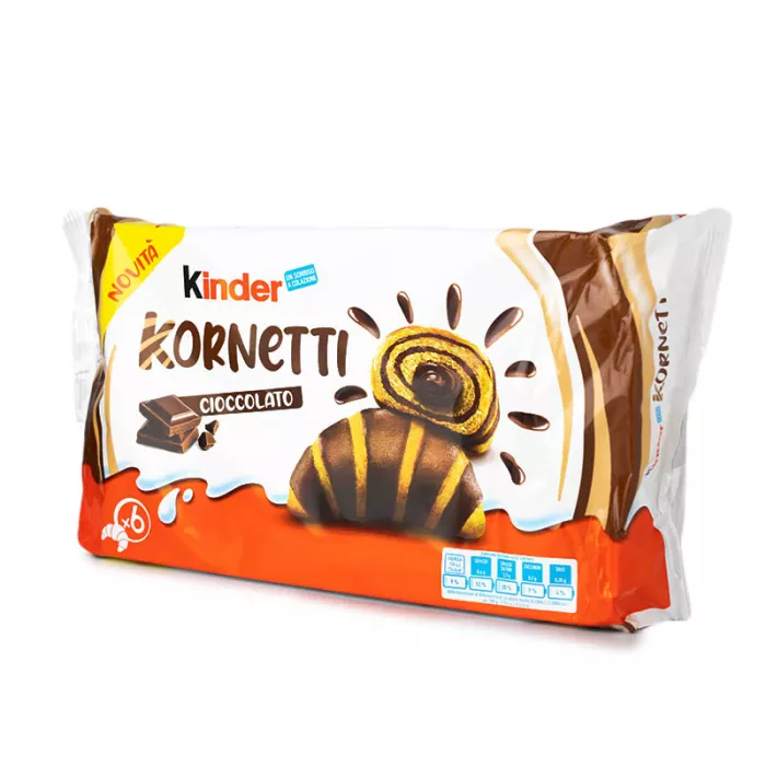 Fererro Kinder Kornetti s čokoládovou náplňou 252g