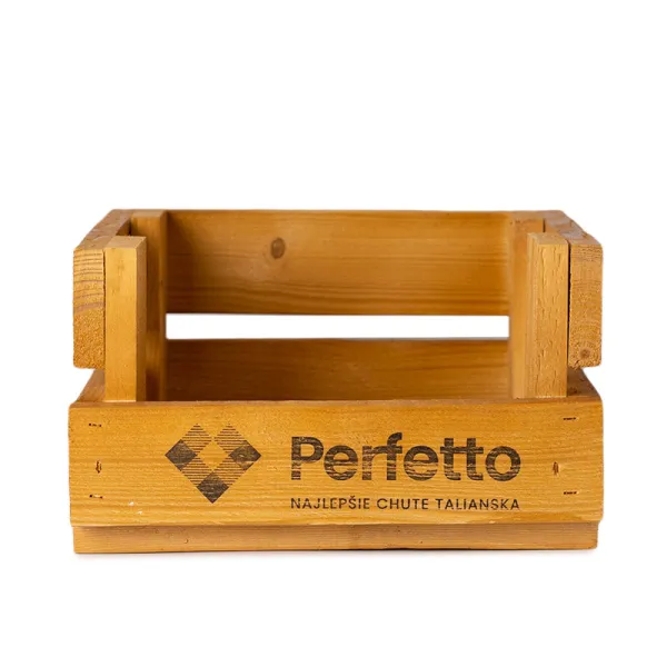 Drevená darčeková bednička S