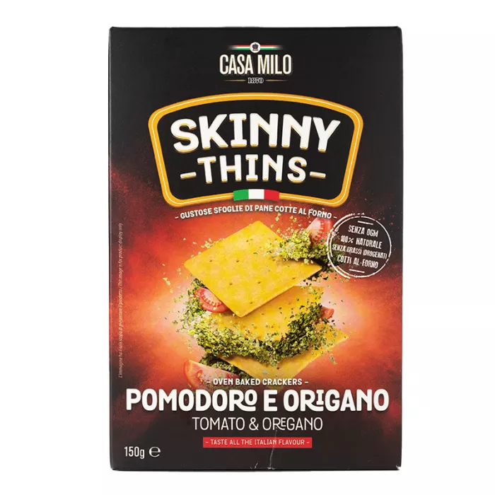 Casa Milo Skinny Thins paradajka oregáno 150g