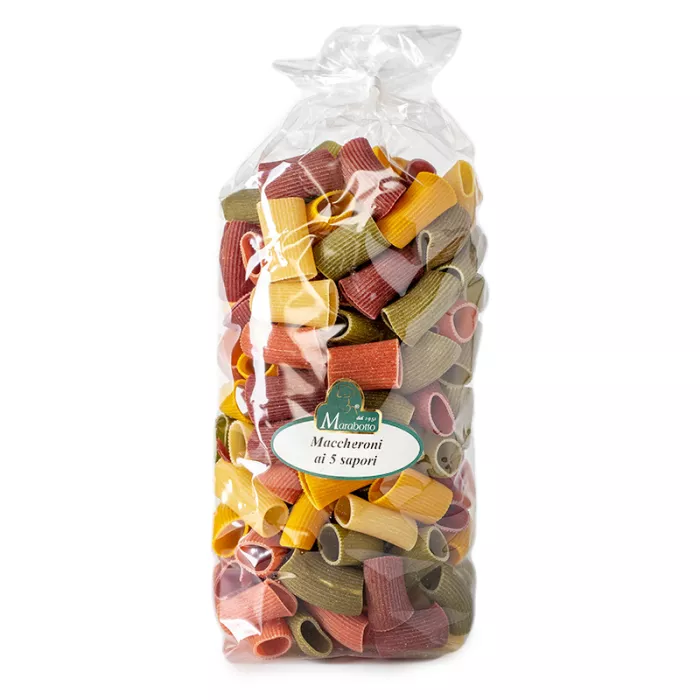 Marabotto Maccheroni 5 - farebné 500g