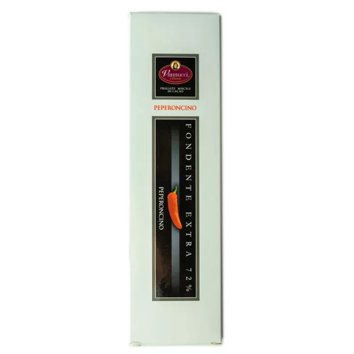Vannucci Peperoncino 72% cacao 100g
