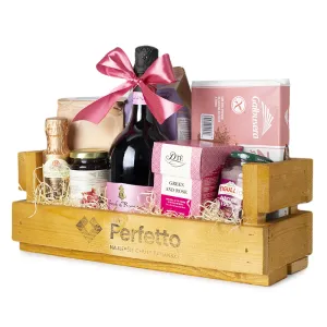 Drevený darčekový kôš - Terst