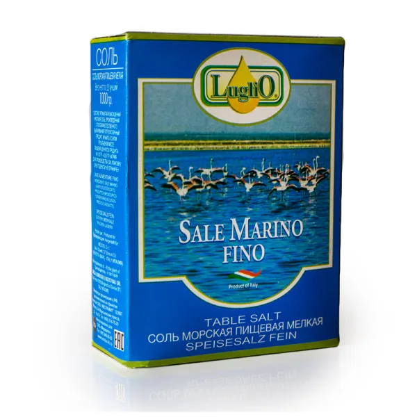 Luglio Morská Soľ Jemná 1kg