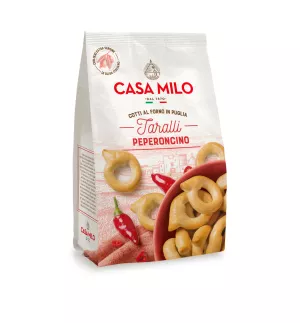 Casa Milo taralli chilli 250g