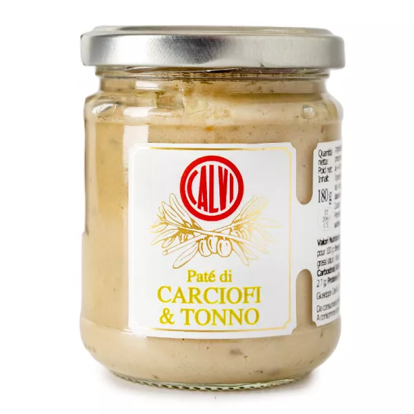 Calvi paté z artičokov a tuniaka 180g - 1ks