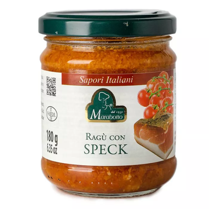 Marabotto ragú speck 180g