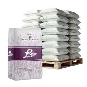 PALETA Molino Pasini talianska múka Viola na chlieb "00" 40x25kg