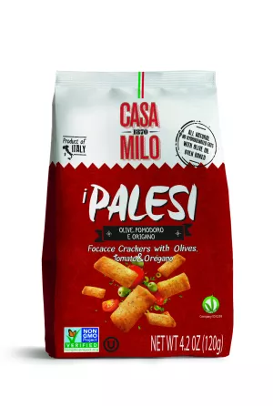 Casa Milo palesi s olivami, paradajkami a oreganom 120g