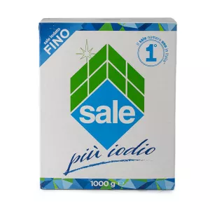 Italkali jemnozrnná sicílska morská soľ 1kg